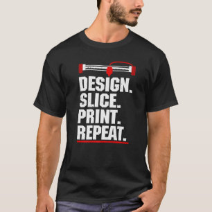 3D-Druck für Damen und Herren 3D-Drucker T-Shirt