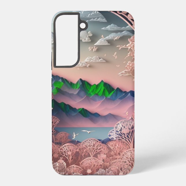 3D-Druck Samsung Galaxy Hülle (Rückseite)
