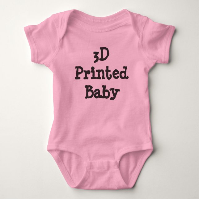 3D Druckbaby Baby Strampler (Vorderseite)