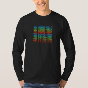 3d-Drucker CNC G-Code 3d-Druck T-Shirt