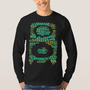 3D-Drucker Hot-End-Wortwolke 1 T-Shirt