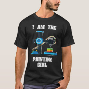 3D-Drucker-Outfit für 3D-Druck-Mädchen T-Shirt