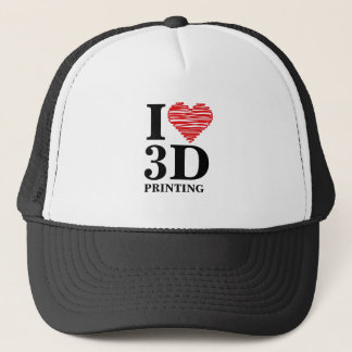 3D-Druckerhut Truckerkappe