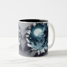 3D Eerie Zweifarbige Tasse