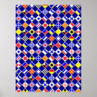 3D-Effekt Sichtbare Fliesen für Wasserzeichen Moti