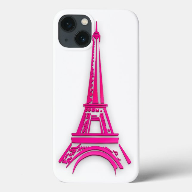 3d Eiffelturm, Frankreich, Klippe Case-Mate iPhone Hülle (Rückseite)