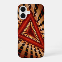 3D-Fantasie-Netzwerk Moderne fraktale Grafikdesign