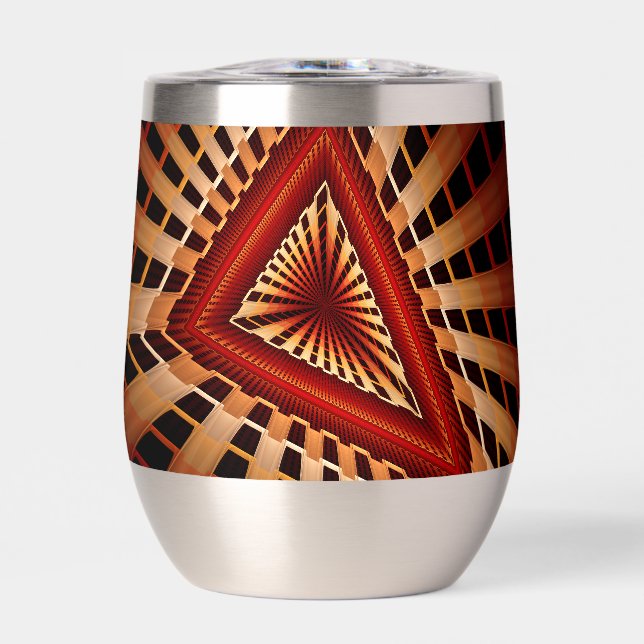 3D Fantasy Network Modern Fraktal Graphic Design (Vorderseite)