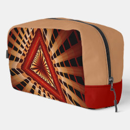 3D Fantasy Network Modern Fraktal Graphic Design Waschbeutel