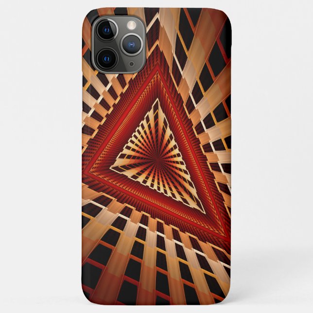 3D Fantasy-Netzwerk Moderne Fractal Grafikdesign Case-Mate iPhone Hülle (Rückseite)