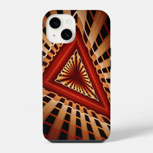 3D Fantasy-Netzwerk Moderne Fractal Grafikdesign iPhone 14 Hülle