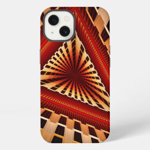 3D Fantasy Netzwerk Moderne Fractal Grafikdesign iPhone 13 Hülle
