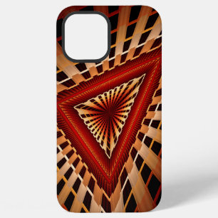 3D Fantasy Netzwerk Moderne Fraktal Grafikdesign iPhone 12 Pro Max Hülle