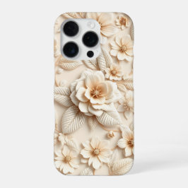 3D Farbige Blume iPhone 16 Pro Hülle