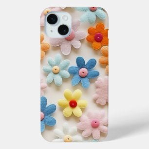3D-Felt-Blume Case-Mate iPhone Hülle