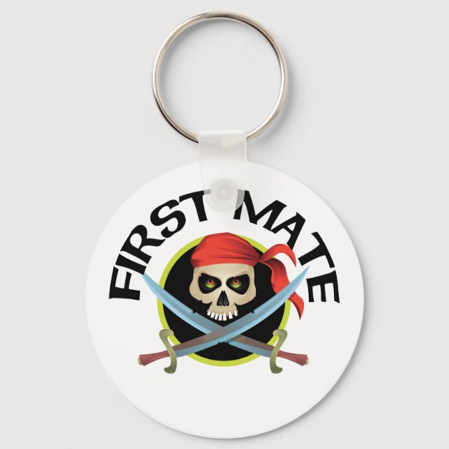 3D First Mate Schlüsselanhänger (Vorderseite)