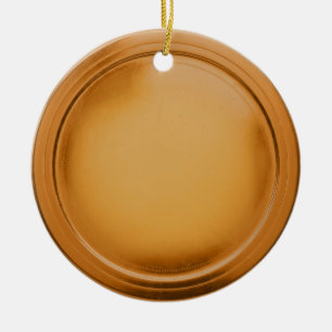 3D-Folien-Siegel Elegant Excellence Award Medaille Keramik Ornament