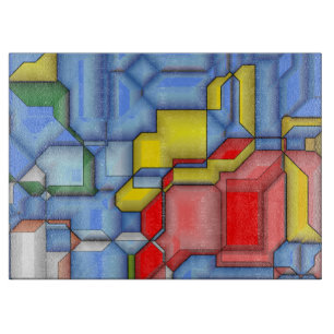 3D-Formen Schneidebrett