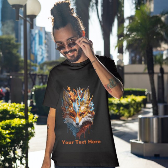 3D Fox T - Shirt (Von Creator hochgeladen)