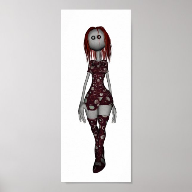 3D Freaky Bonga Doll - Redhead Poster (Vorne)