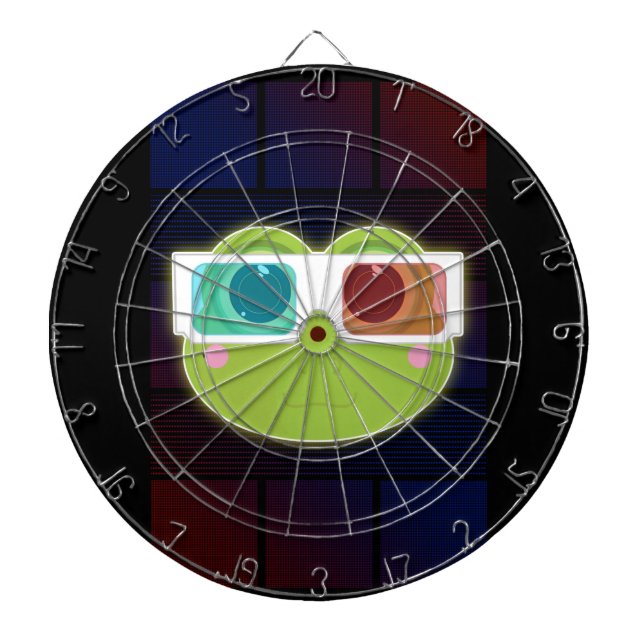3D Frosch Dartscheibe (vorne)