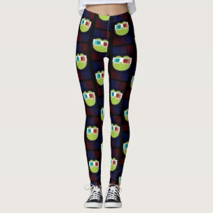 3D Frosch Leggings