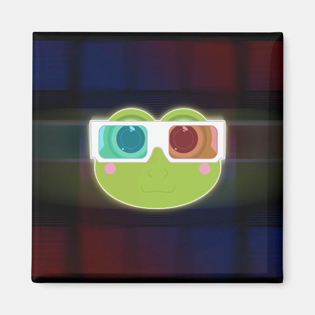 3D Frosch Magnet (Vorne)