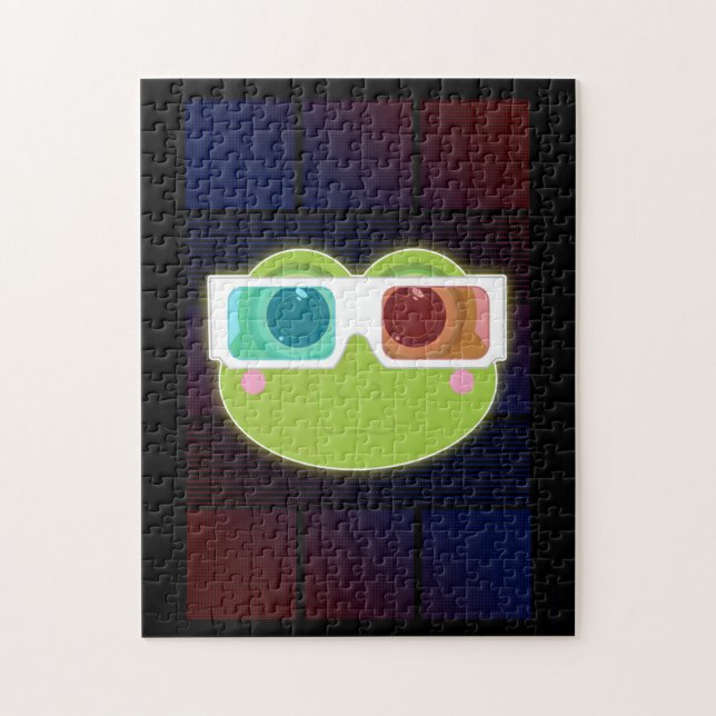3D Frosch Puzzle (Vertikal)