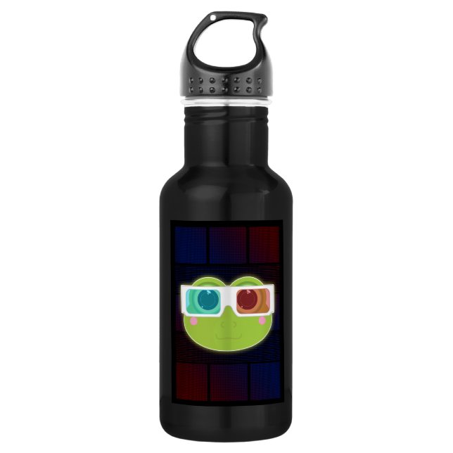 3D Frosch Trinkflasche (Vorderseite)