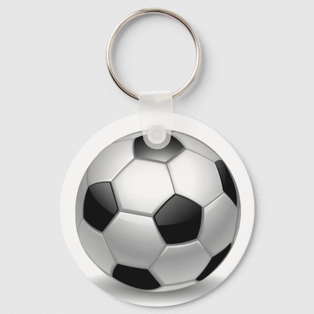 3D Fußball Schlüsselanhänger (Vorderseite)