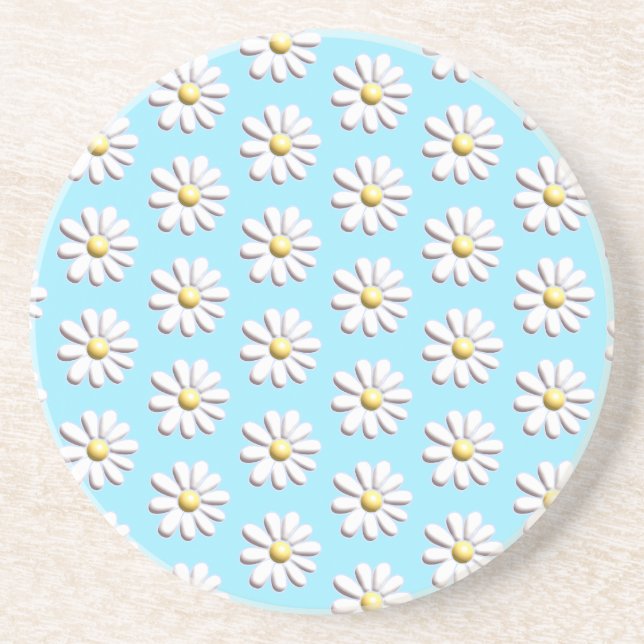 3D Gänseblümchen Getränkeuntersetzer (Vorne)