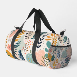3D gedruckte farbenfrohe Blumenmuster Duffle Bag