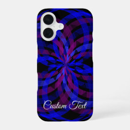 3D Geometric Flower Petal Center iPhone 16 Case iPhone 16 Hülle