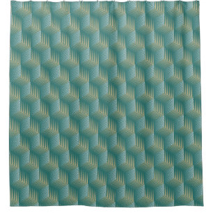 3d Geometrisches Muster Duschvorhang