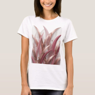 3D GERENDERTER ABSTRAKTER HINTERGRUND MIT METALLIS T-Shirt