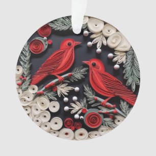 3d Geschenkte Art Birds Ornament
