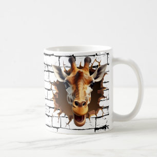 3D Giraffe Wallfahrtskirche Madonna del Sasso Kaffeetasse
