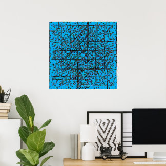 3D Glas Poster