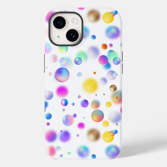 3D-Gleitschalenmuster Kein BG Case-Mate iPhone Hülle (Rückseite)