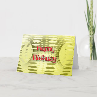 3D-Glückwunsch zum Geburtstag YL 3 Karte