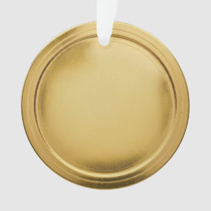 3D-Goldfolie-Siegel Elegant Excellence Award Medal Ornament