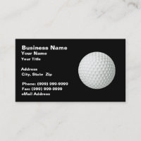 3D Golf Ball (auf Black BG)