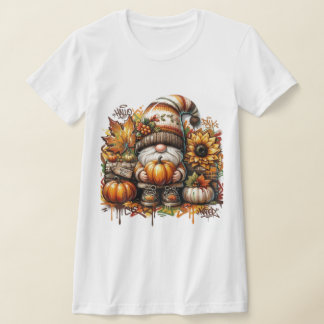 3D Graffiti Fall Gnome Streetwear - Graphic T-Shirt