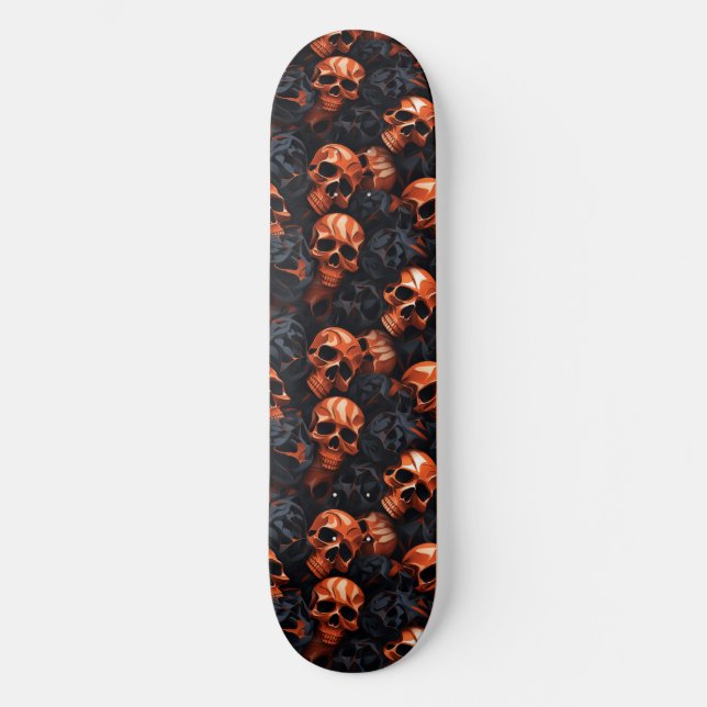 3D-Grafikskulptur Skateboard (Vorderseite)