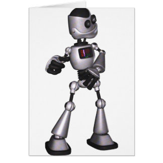 ♪♫♪ 3D HalbtonTyp-Tanzen Roboter-Sci-FI
