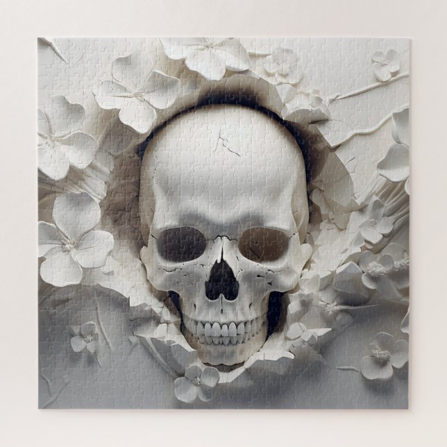 3D Halloween Skeleton Puzzle (Vertikal)