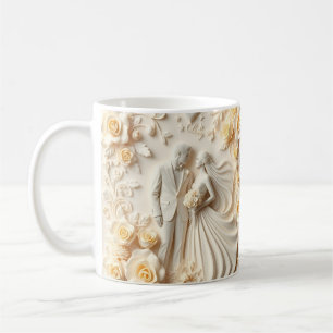 3D Hochzeitskoppel Tasse Design