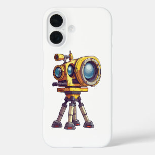 3D-Icon-Theodolite wird Abgeschieden auf der Seite iPhone 16 Hülle