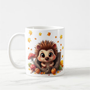 3D-Igel in einer Wand-Tasse Kaffeetasse