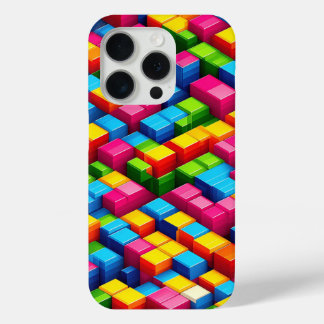 3D Isometrische Farbige Blöcke Handyhülle - Lebend Case-Mate iPhone Hülle